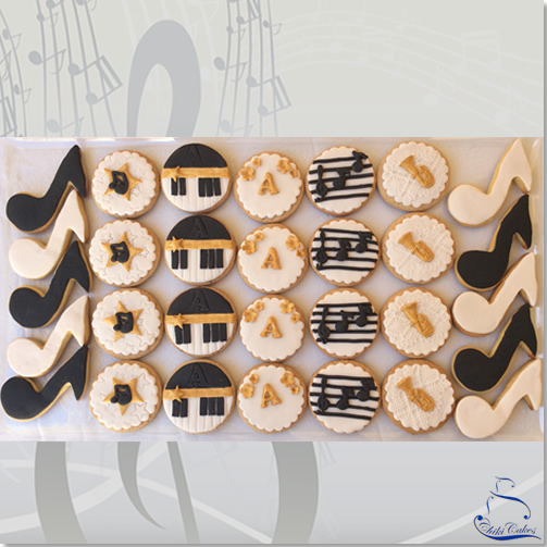 Galletas Musicales Primera Comunión