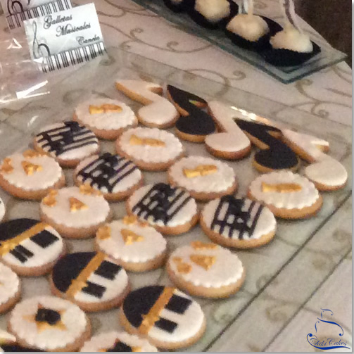 Galletas Musicales Primera Comunión