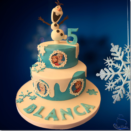 Tarta Olaf Frozen