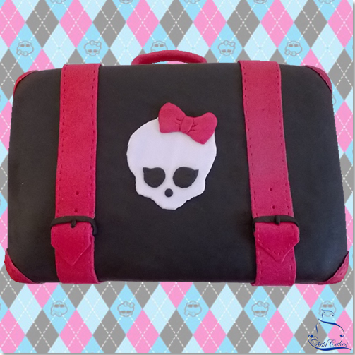 Tarta Maletín Monster High