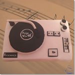 Tarta Tocadiscos - ChikiCakes