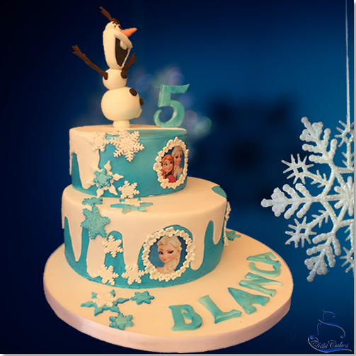 Tarta Olaf Frozen