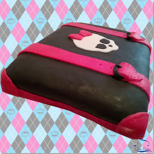 Tarta Maletín Monster High