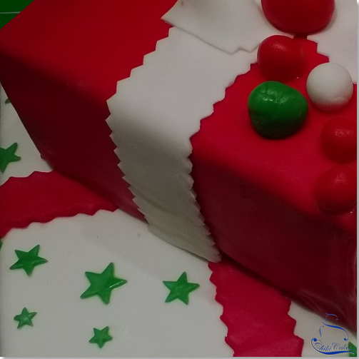 Tarta Regalos de Navidad