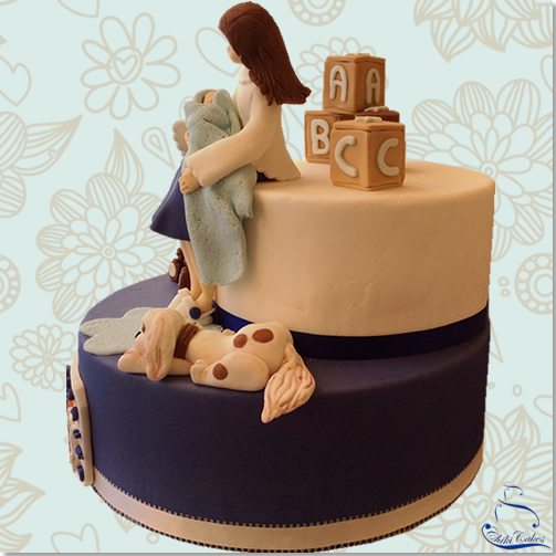 Tarta Mamá y su Bebé