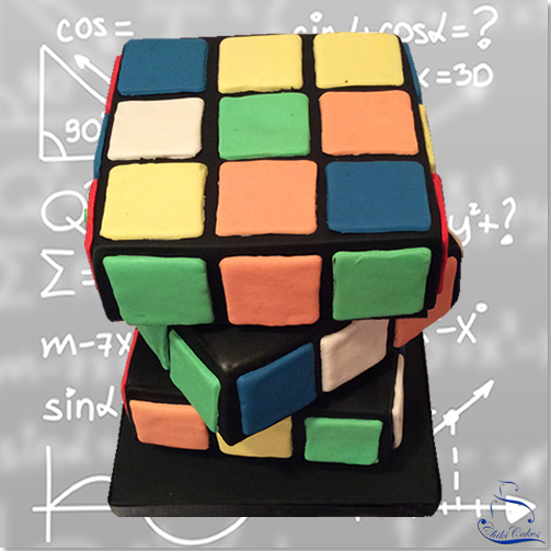 Tarta Cubo Rubik