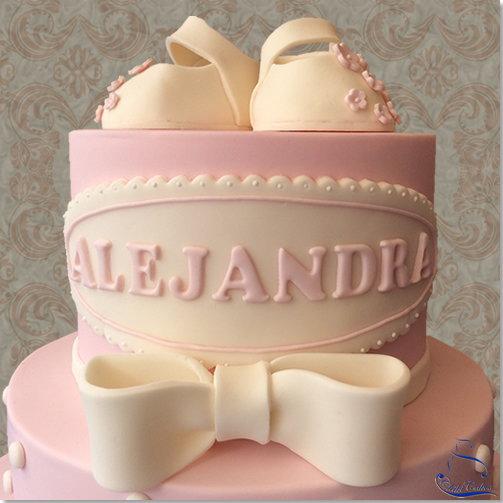 Tarta Bautizo Alejandra