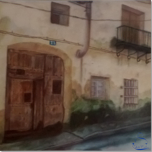 Cuadro de La Casa Antigua