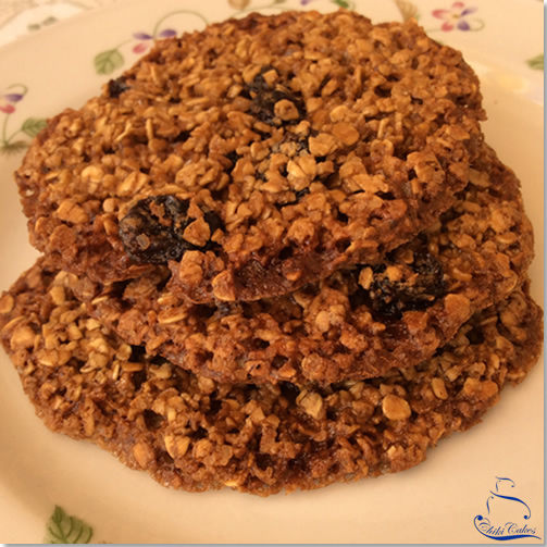 Galletas de Avena y Pasas