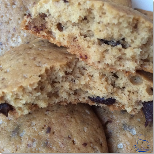Cookies con Chocolate Negro