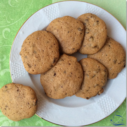 Cookies con Chocolate Negro