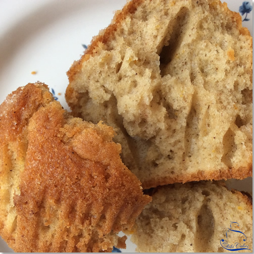 Magdalenas de Canela y Naranja