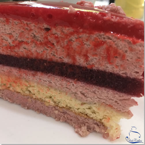 Tarta Glaseada de Cerezas