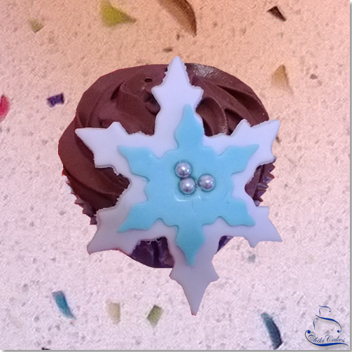 Cupcakes de Chocolate Navideños