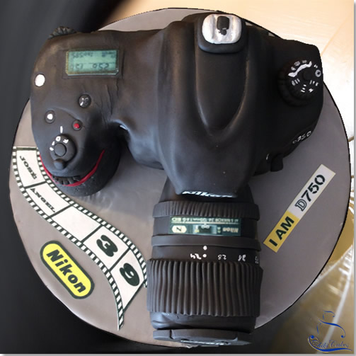 Tarta Cámara de Fotos