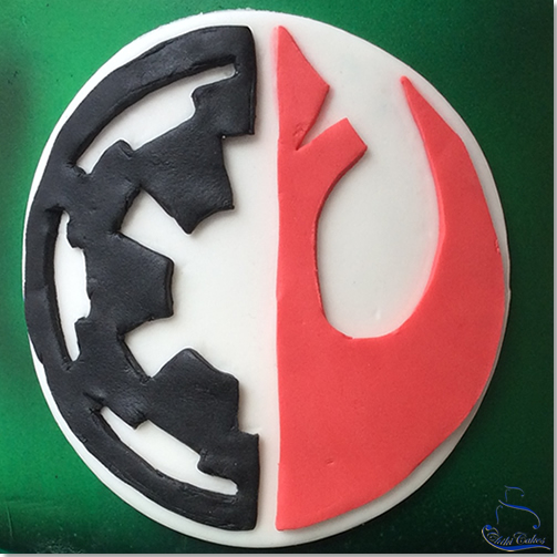 Tarta Yoda Star Wars