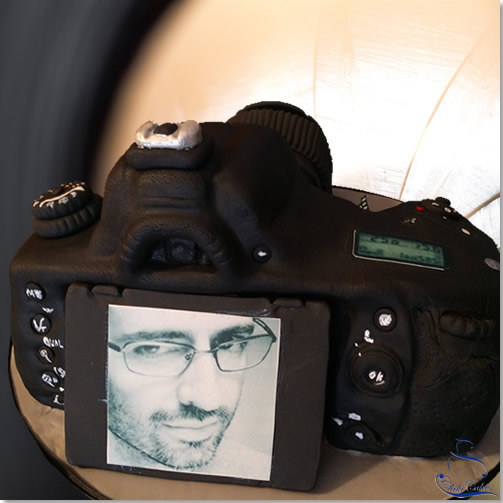 Tarta Cámara de Fotos