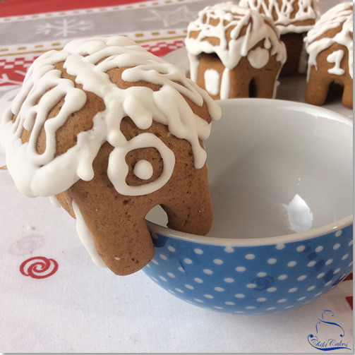 Galletas Casitas de Jengibre