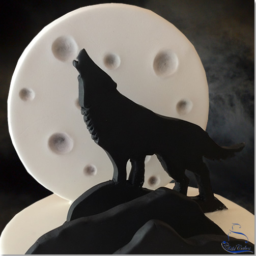 Lobo a la Luz de la Luna