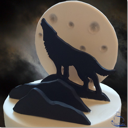 Lobo a la Luz de la Luna