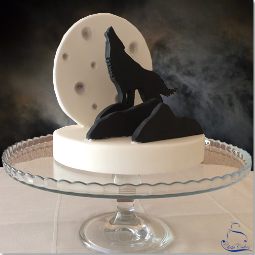 Lobo a la Luz de la Luna