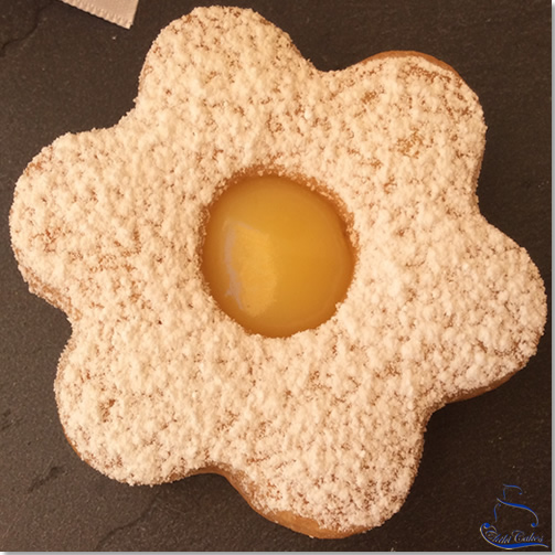 Flores de Galleta con Limón