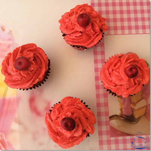 Cupcakes Cereza