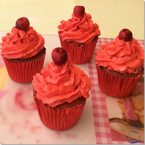 Cupcakes Cereza